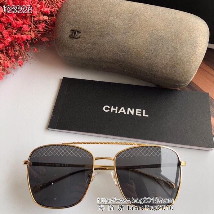 CHANEL香奈兒 4256 2019新款 清新自然系列 女款太陽鏡  lly1379